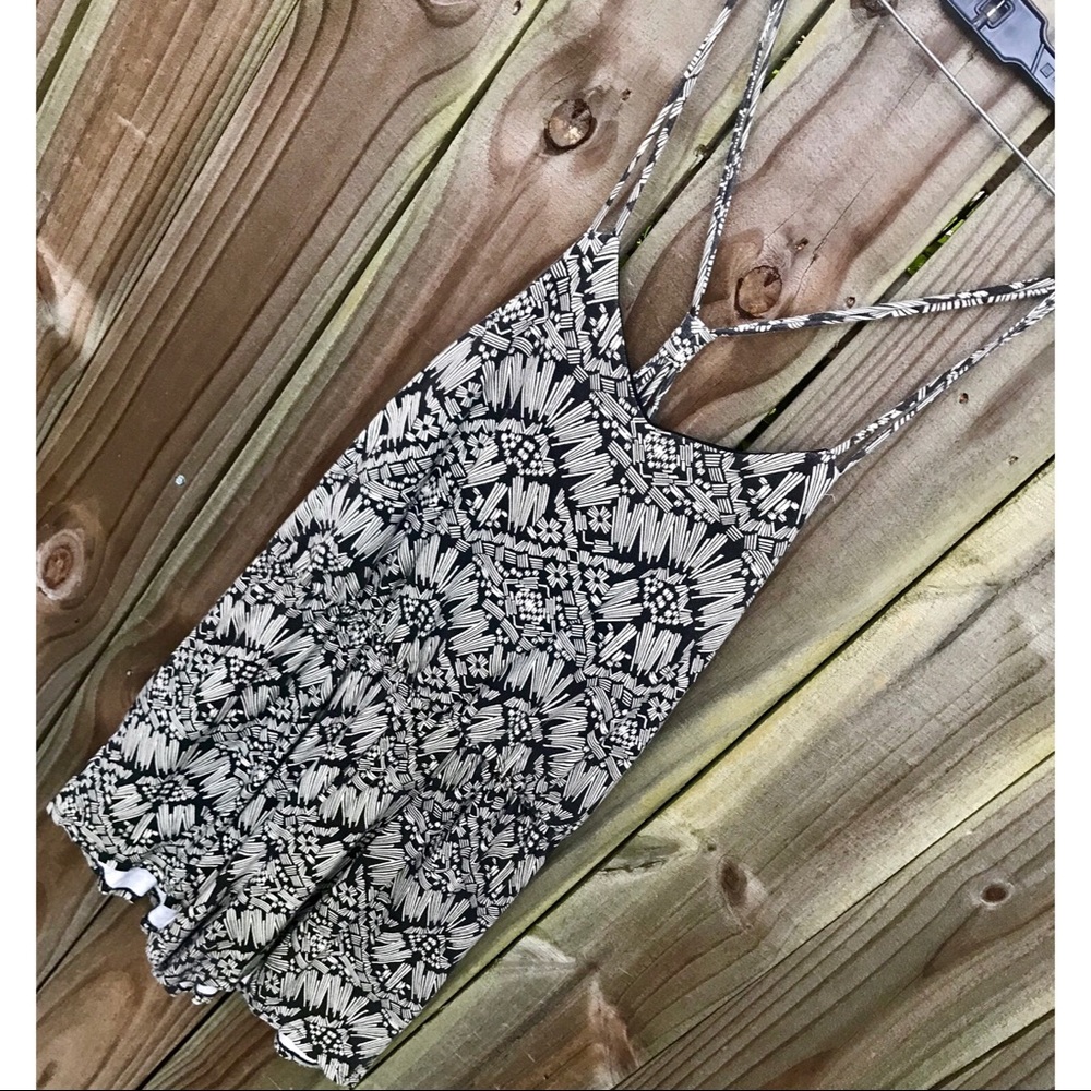 SZ large Aztec print romper